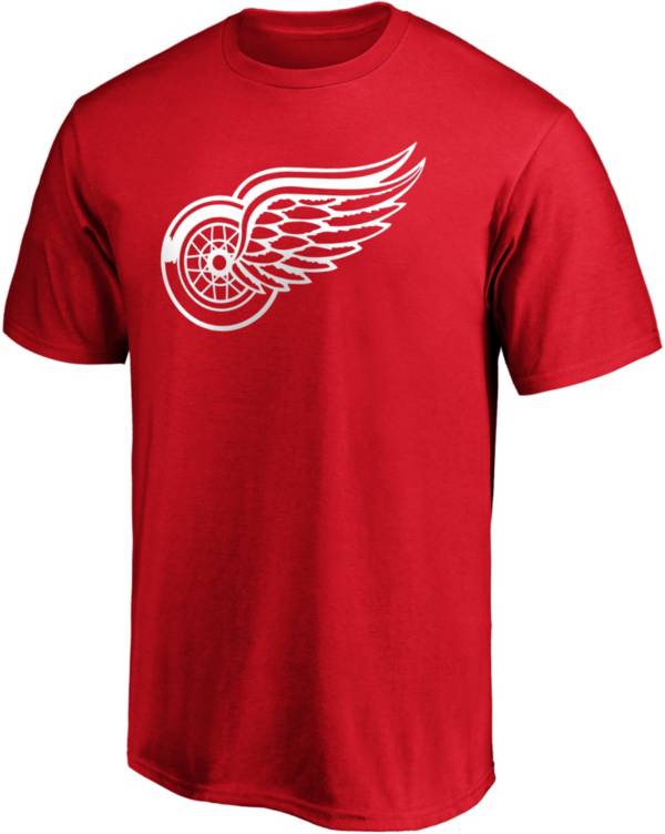 Detroit Red Wings Fanatics Branded Pride Graphic T-Shirt - Mens