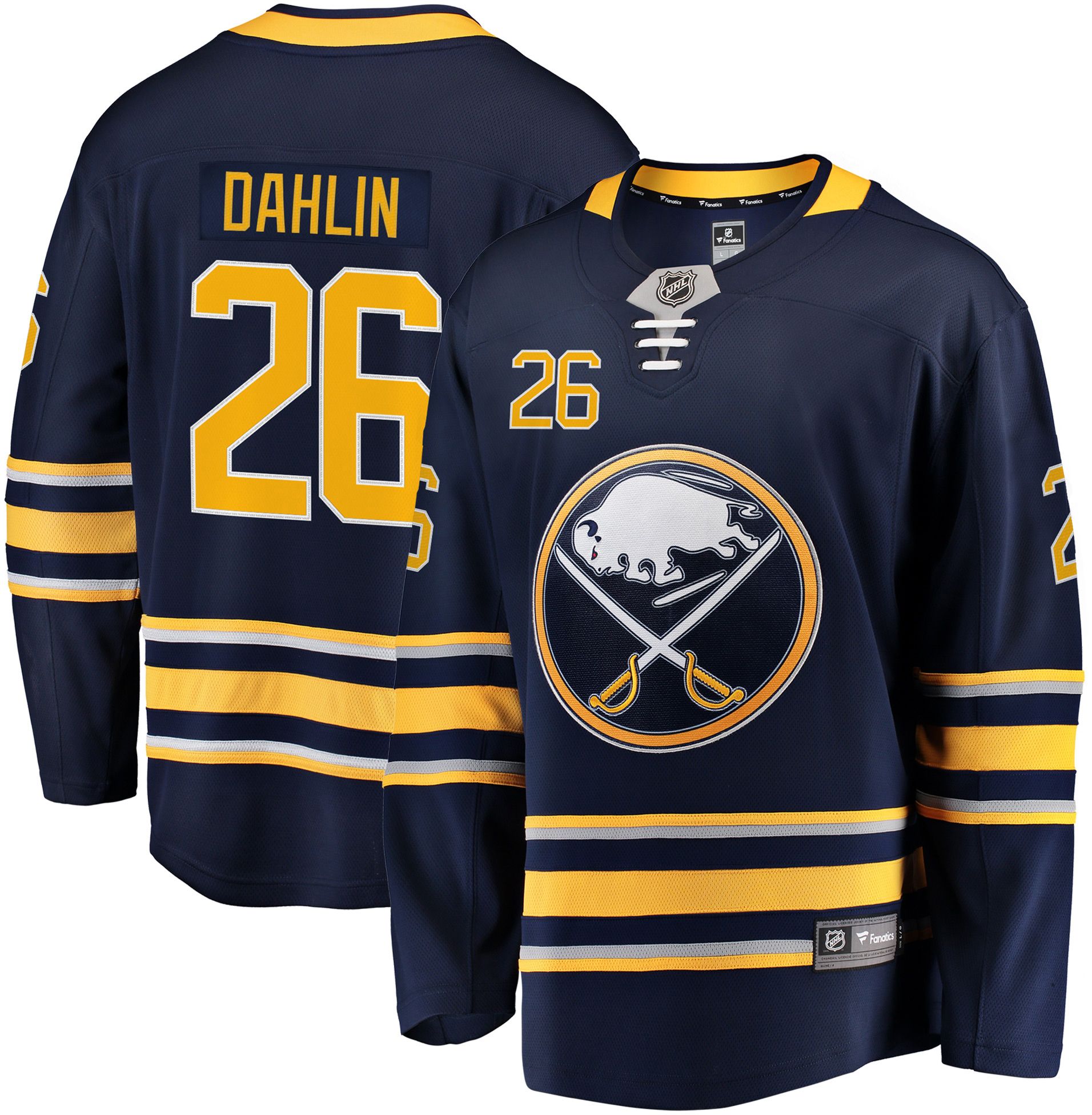 NHL Men's Buffalo Sabres Rasmus Dahlin 