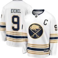 NHL Men's Buffalo Sabres Jack Eichel #9 50th Anniversary Breakaway Away Replica Jersey