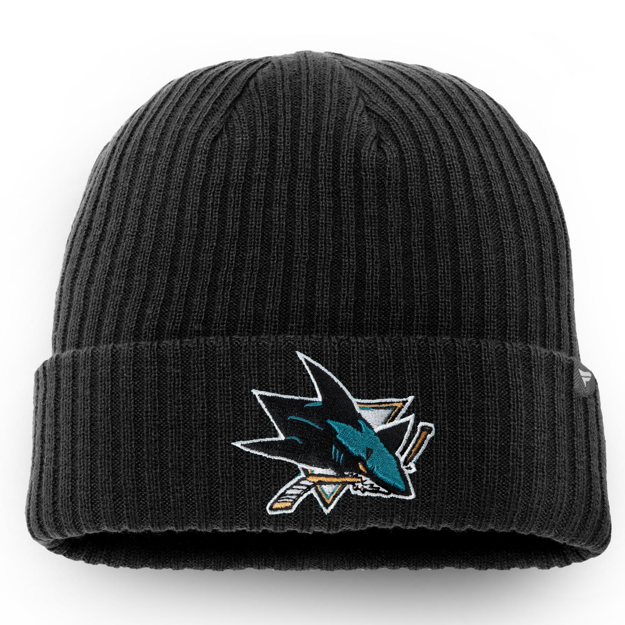 san jose sharks knit hat