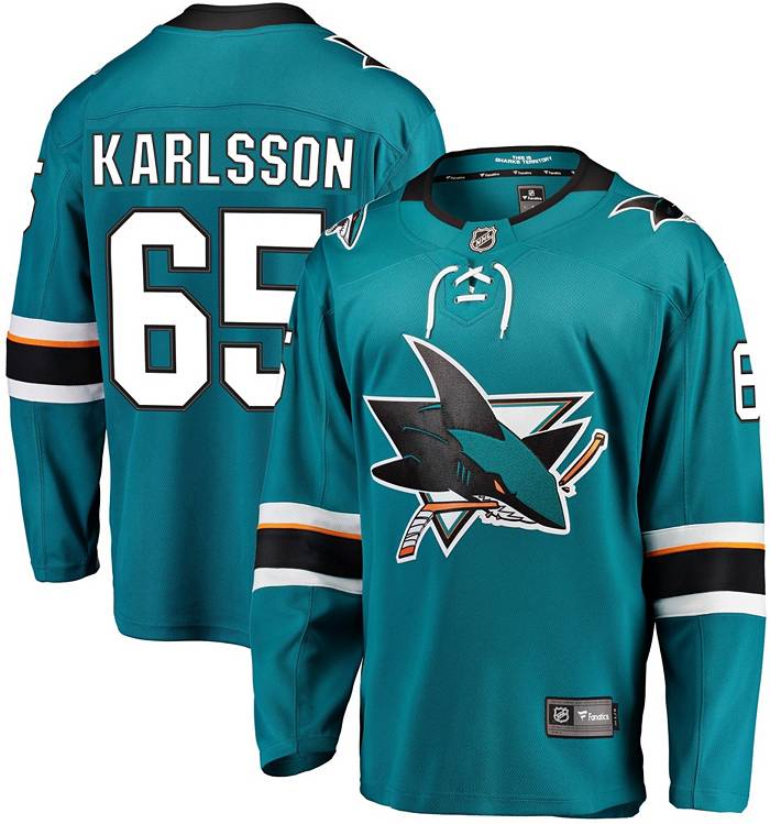 ANY NAME AND NUMBER SAN JOSE SHARKS HOME AUTHENTIC ADIDAS NHL