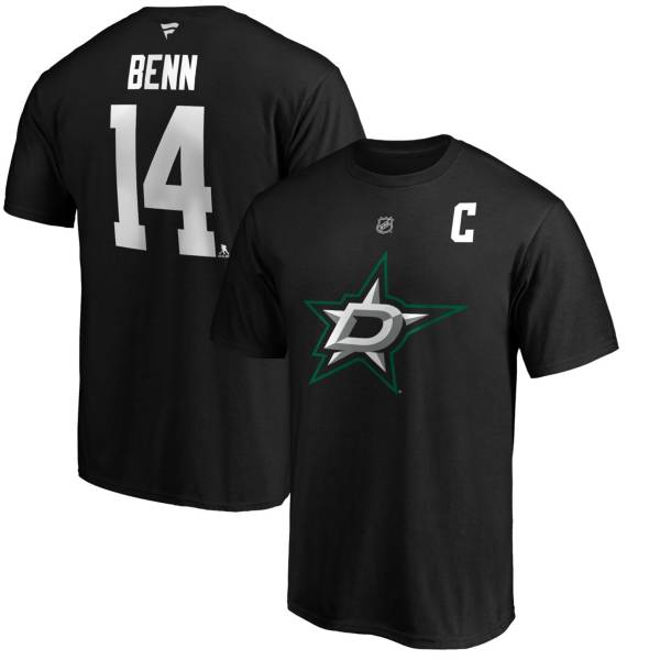 NHL Men's Dallas Stars Jamie Benn #14 Grey Player T-Shirt product image