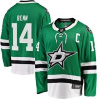 Jamie Ben #14 Hockey Jersey Dallas Stars Hockey Green Stitched Letters  Numbers NHL Long Sleeve T-Shirt : Sports & Outdoors 