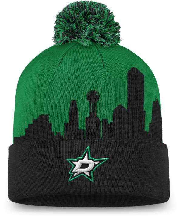 NHL Men's Dallas Stars Hometown Green Pom Knit Beanie