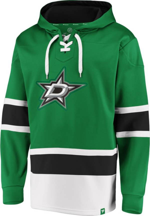 NHL Men's Dallas Stars Power Play Green Pullover Hoodie