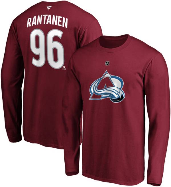NHL Men's Colorado Avalanche Mikko Rantanen #96 Maroon Long Sleeve Player Shirt product image