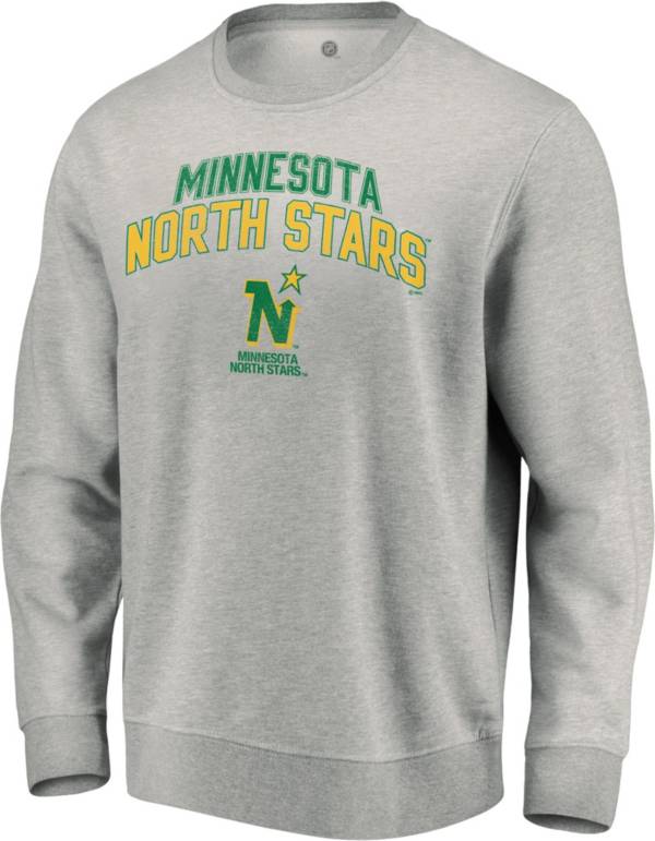 NHL Men's Minnesota Wild Grey Vintage Crew Sweatshirt product image