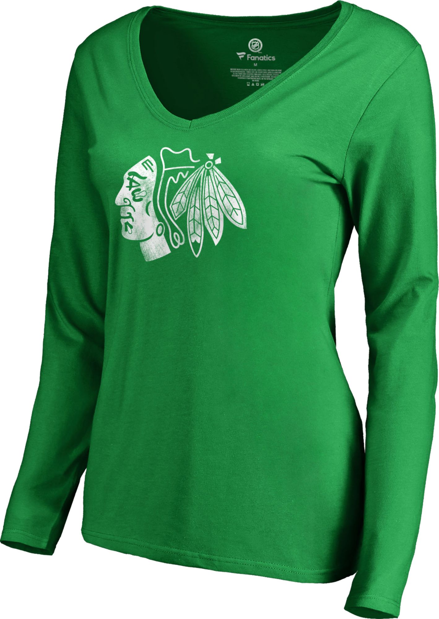 green blackhawks shirt