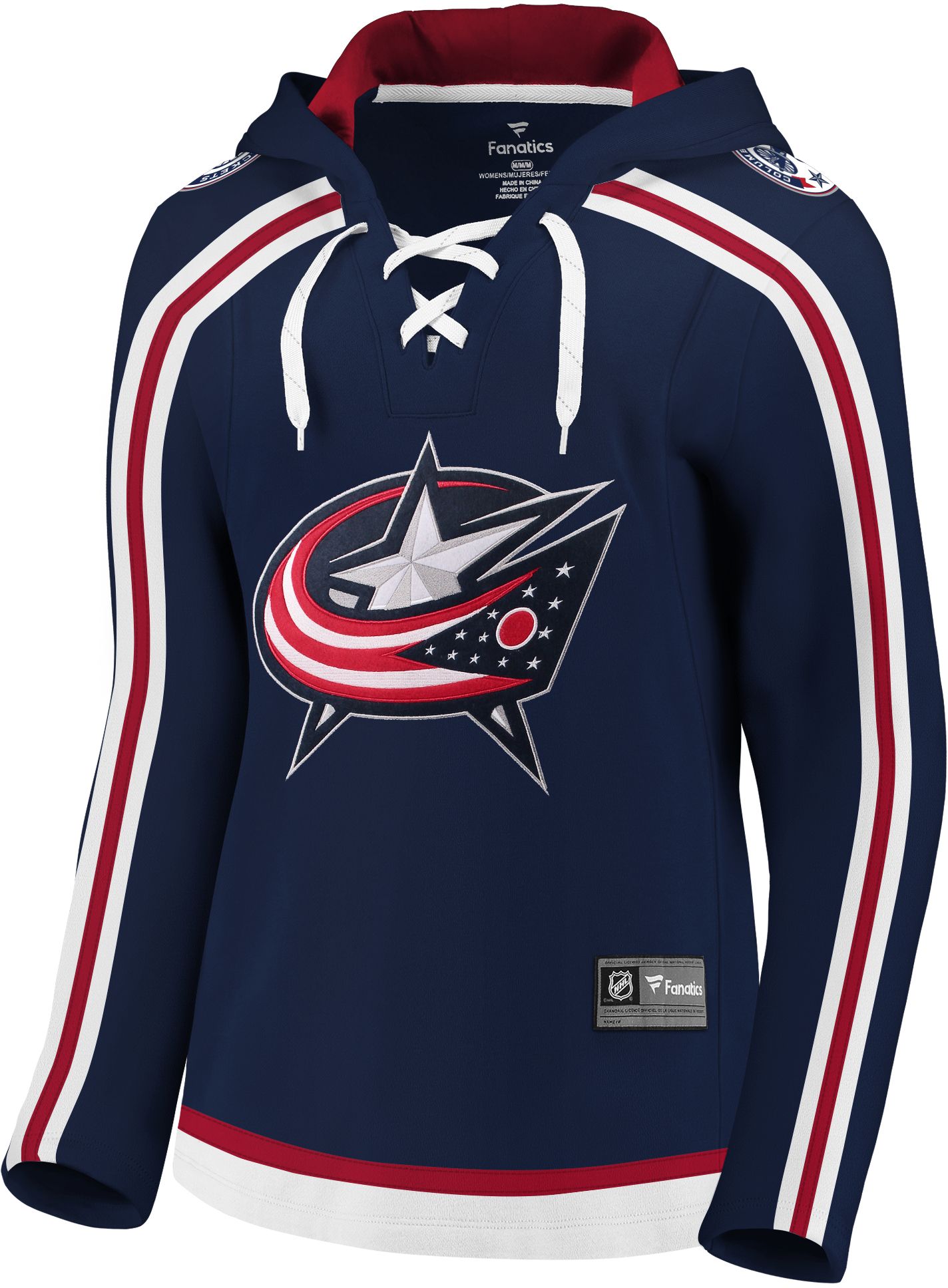 women's blue jackets jersey