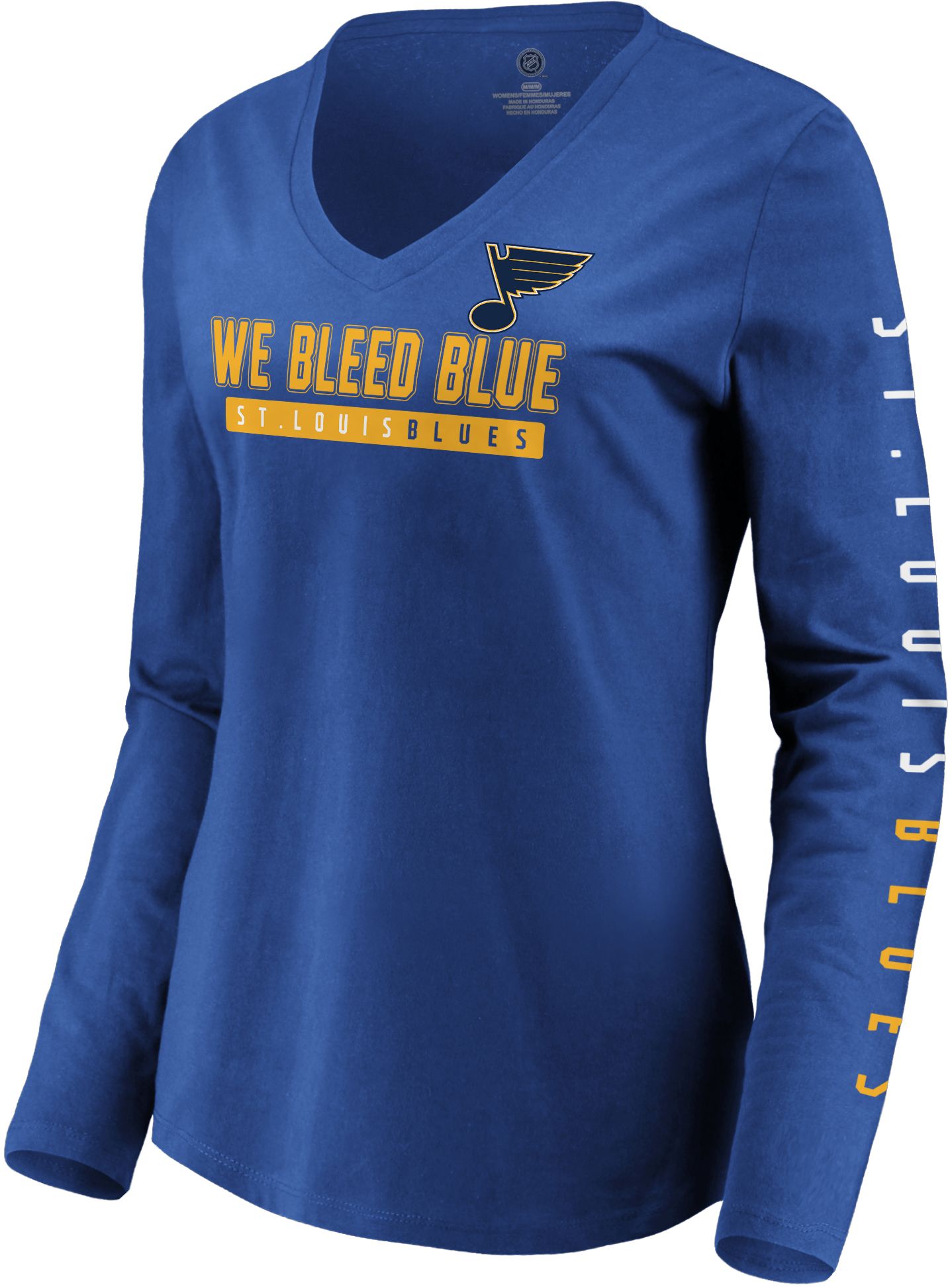 nhl blues shirt