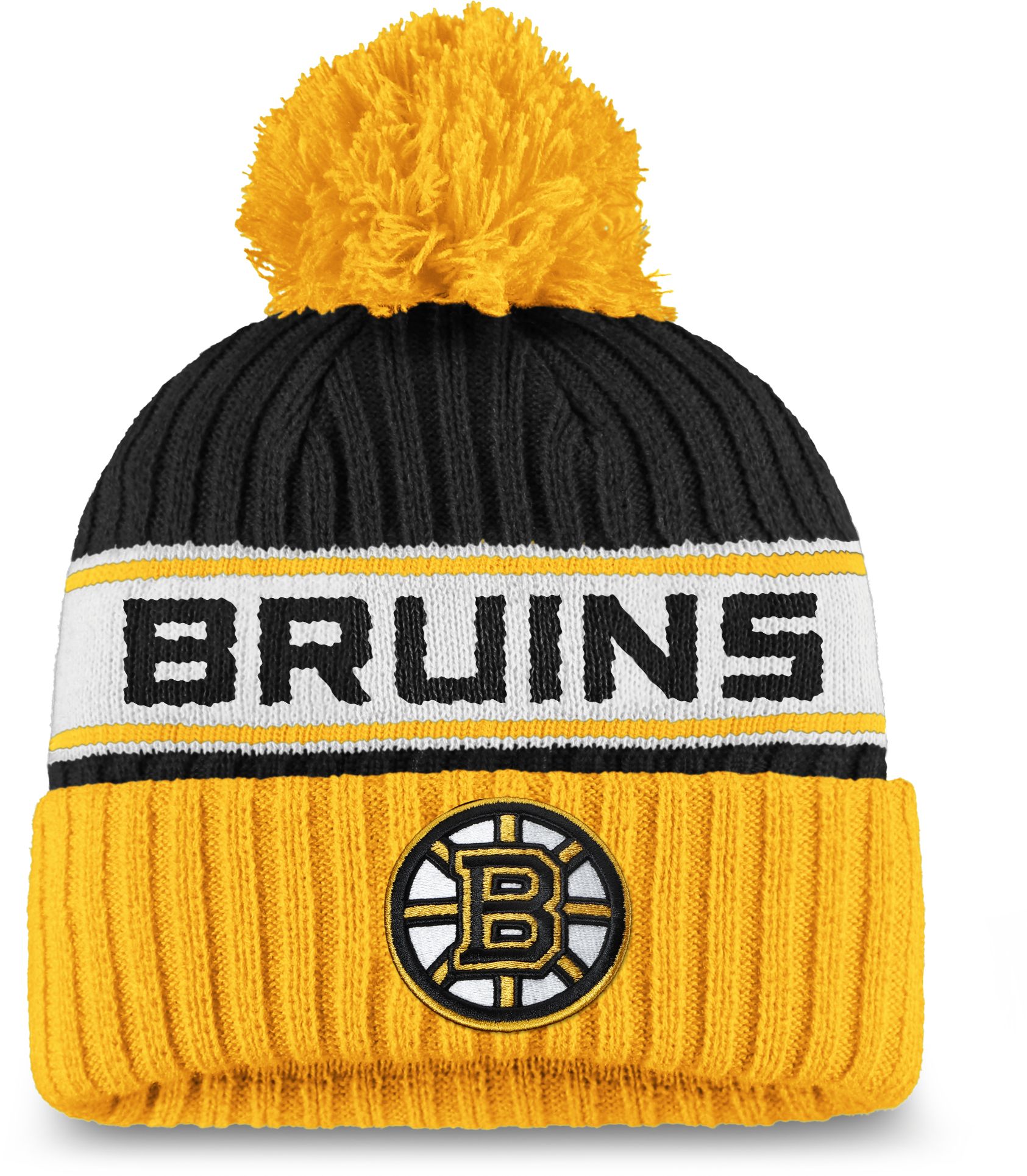boston bruins pom hat