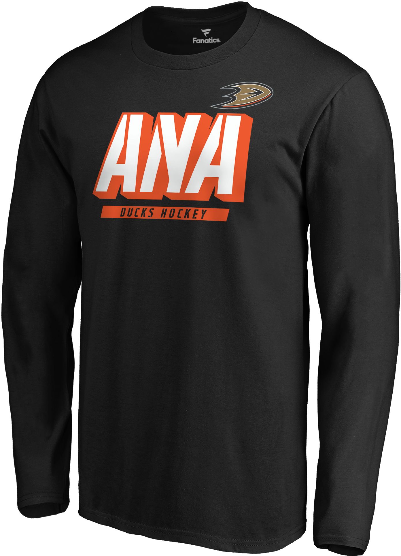 anaheim ducks long sleeve shirt