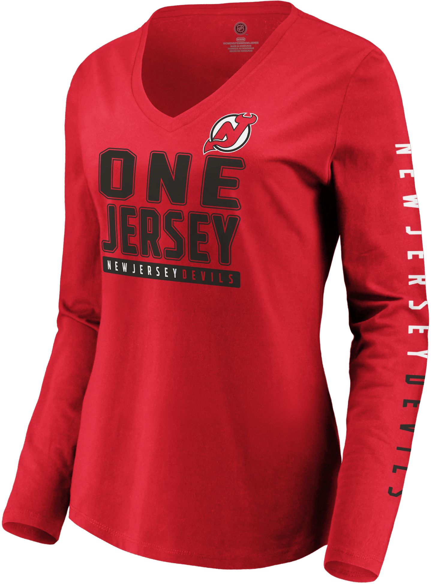 nj devils long sleeve shirt