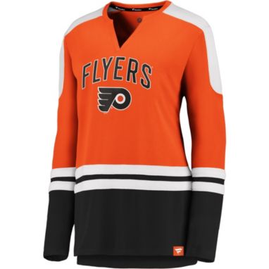 sorry, NHL Women's Philadelphia Flyers Slapshot Orange Long Sleeve T-Shirt is currently out of stock