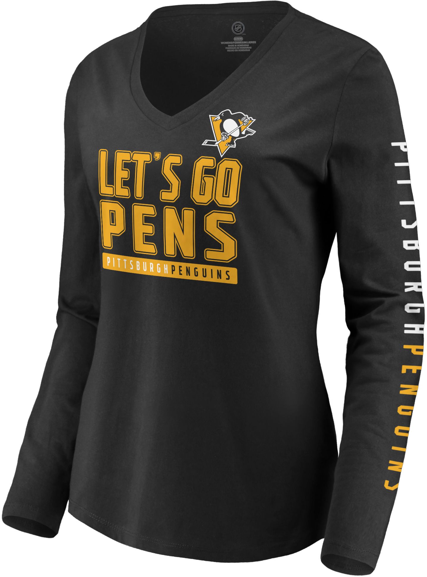 womens pittsburgh penguins shirt