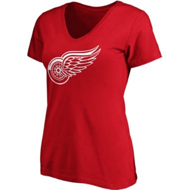 sorry, NHL Women's Detroit Red Wings Primary Logo Red V-Neck T-Shirt is currently out of stock