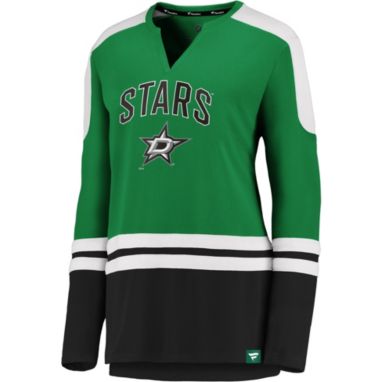 sorry, NHL Women's Dallas Stars Slapshot Green Long Sleeve T-Shirt is currently out of stock