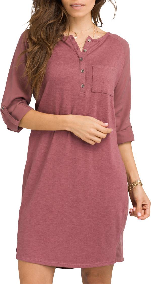 prAna Women's Hensley Henley Dress
