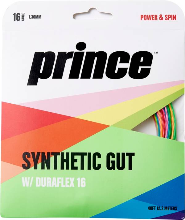 Prince Duraflex Synthetic Gut 16G Rainbow Tennis Racquet String product image