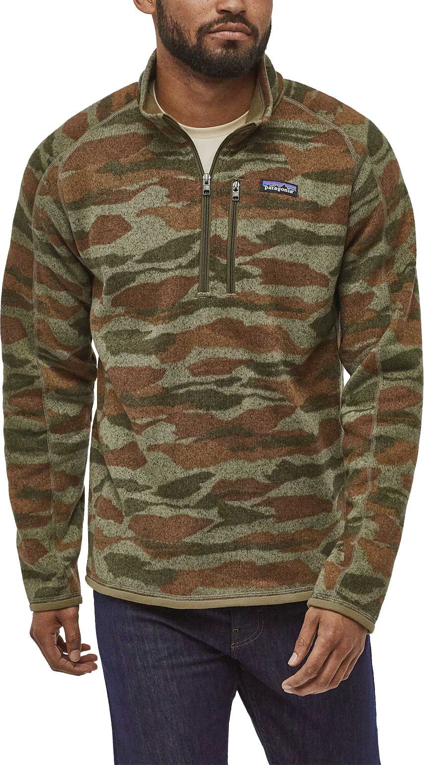 patagonia men's full zip fleece jacket