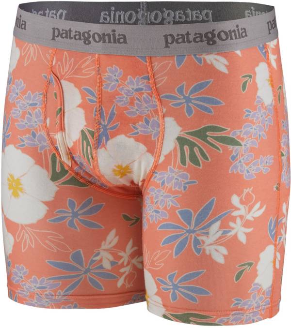 Patagonia Bokserki Essential Briefs 6 in Underwear (flower power tigerlily  orange)
