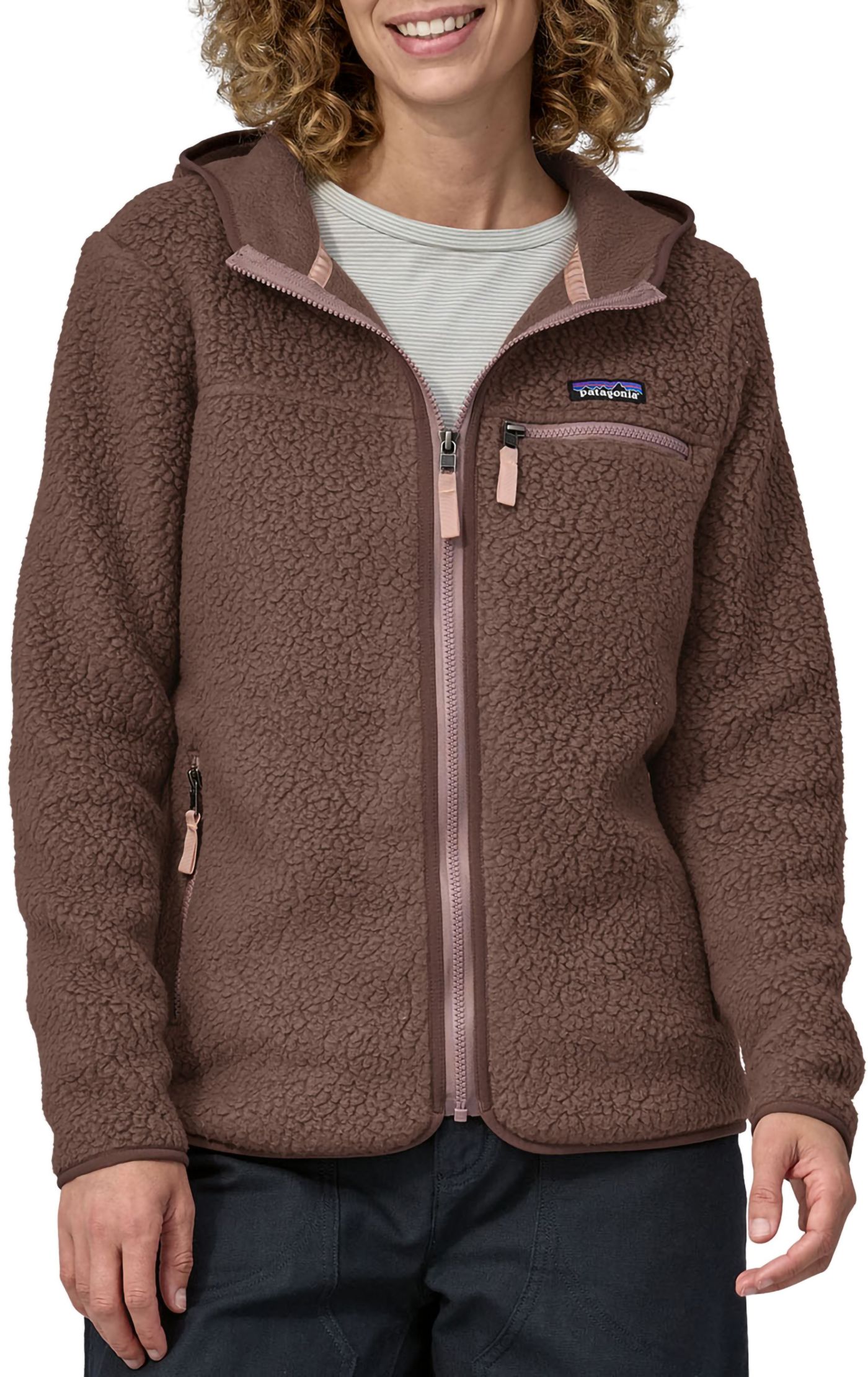 Patagonia women's retro pile hoodie best sale