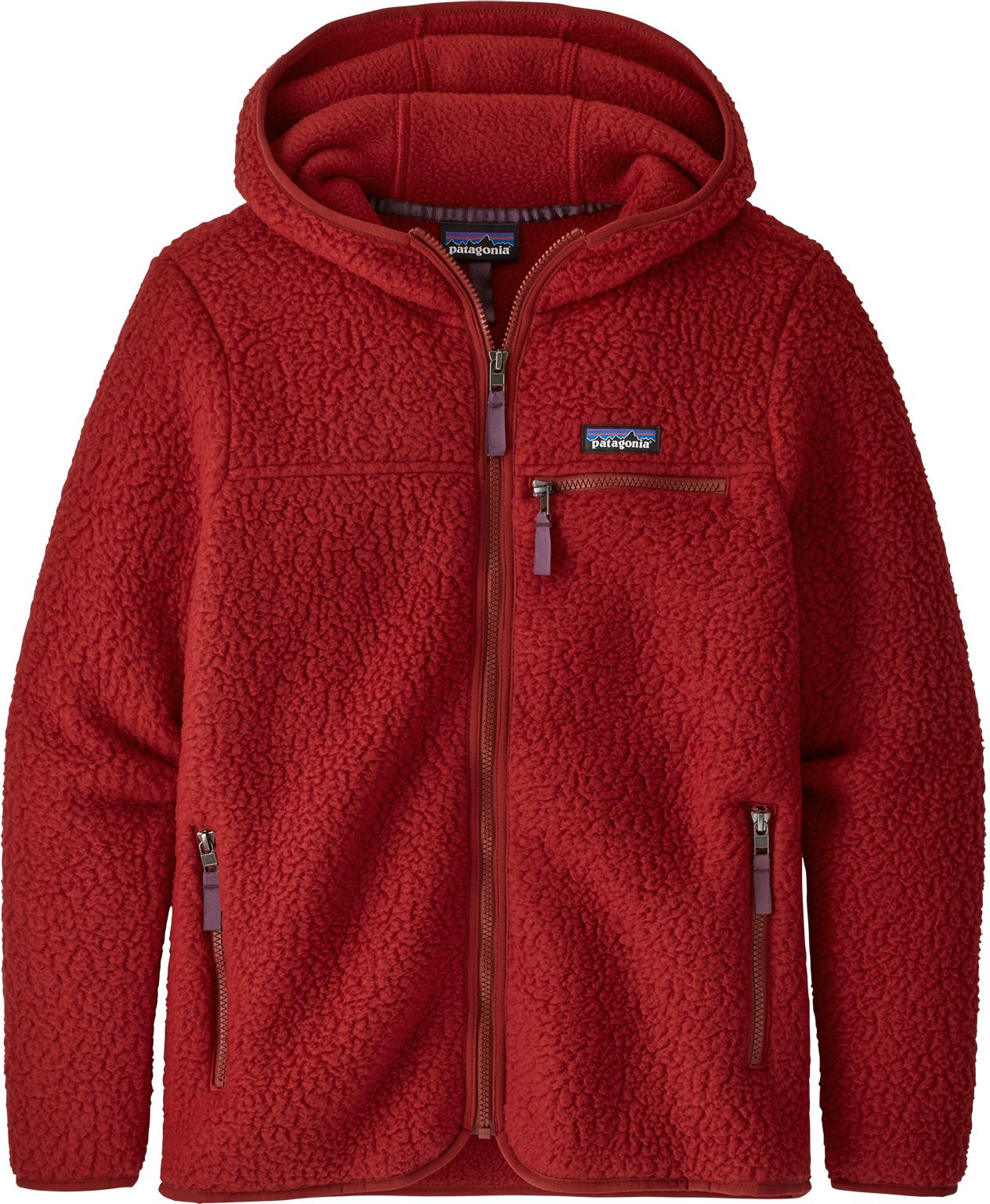 patagonia retro pile fleece hoodie