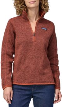 Patagonia women's quarter shop zip better sweater