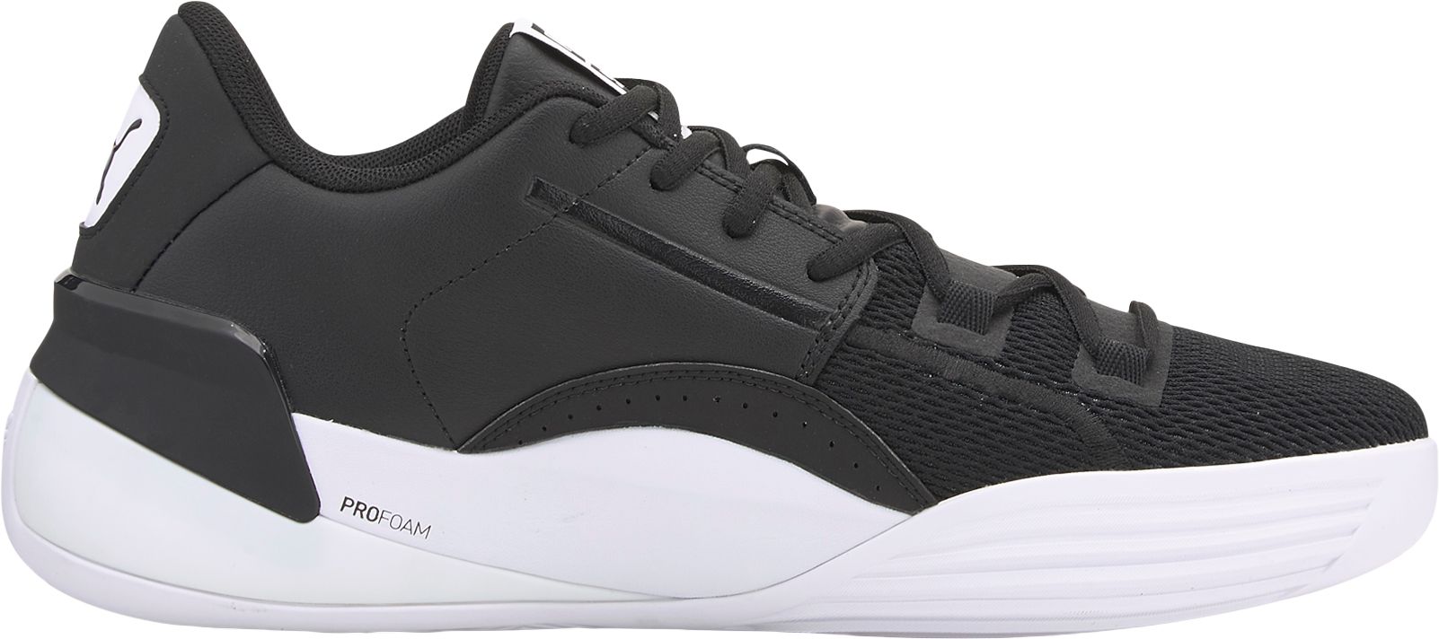 black and white puma basketball shoes