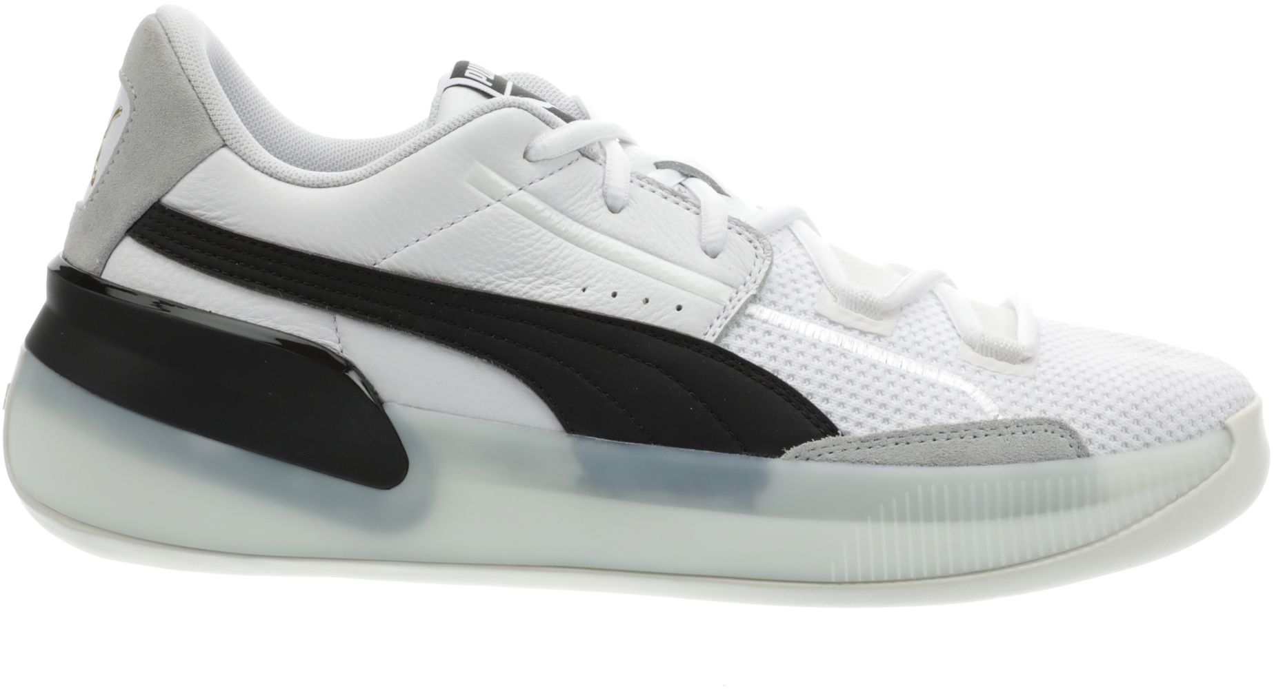 puma basketball shoes black and white