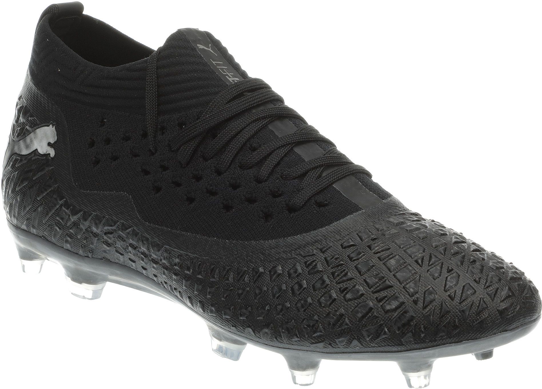 all black soccer cleats