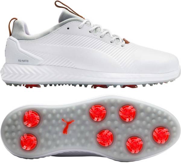 PUMA Men's IGNITE PWRADAPT Leather 2.0 Golf Shoes product image