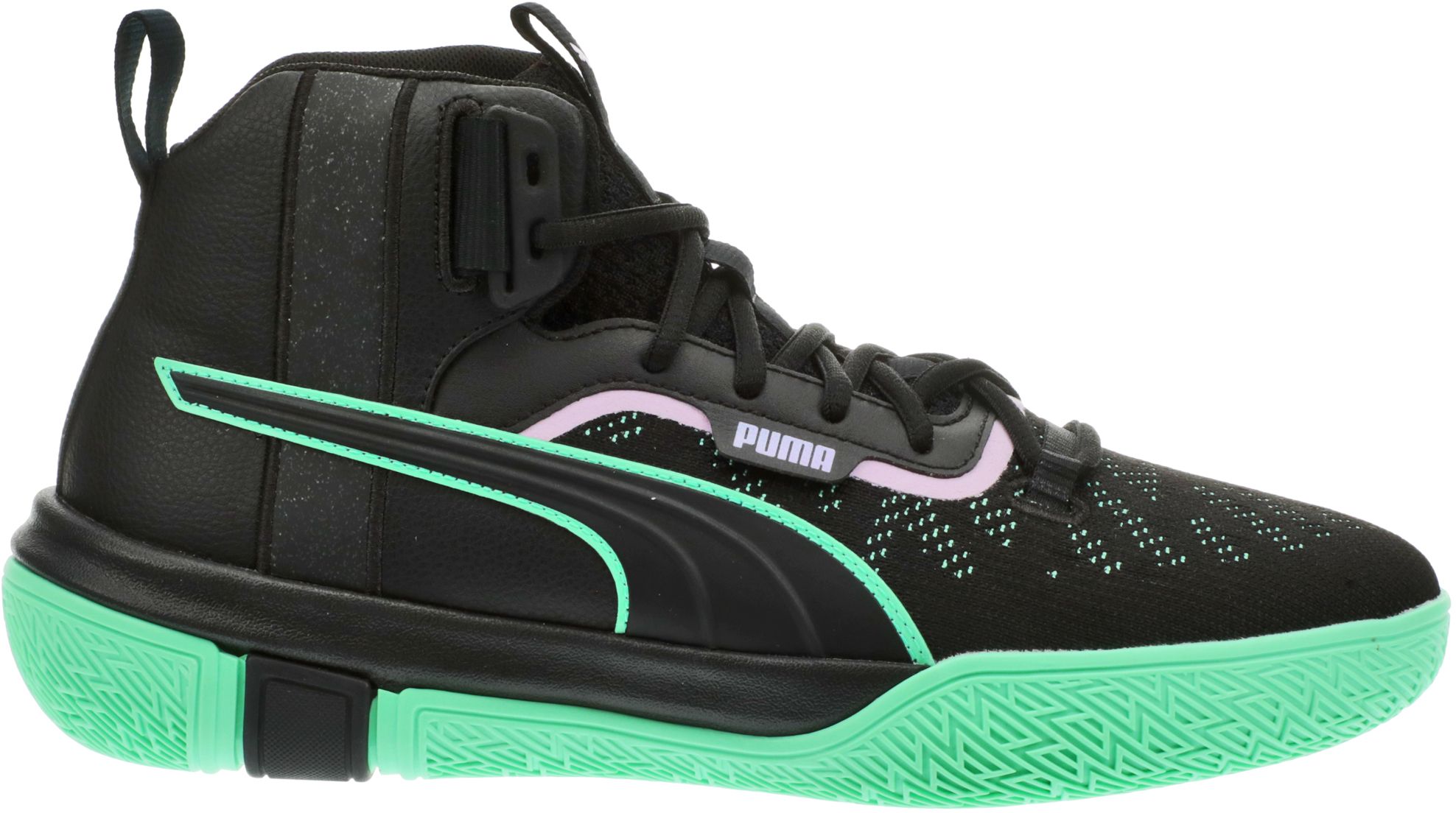 puma basketball black