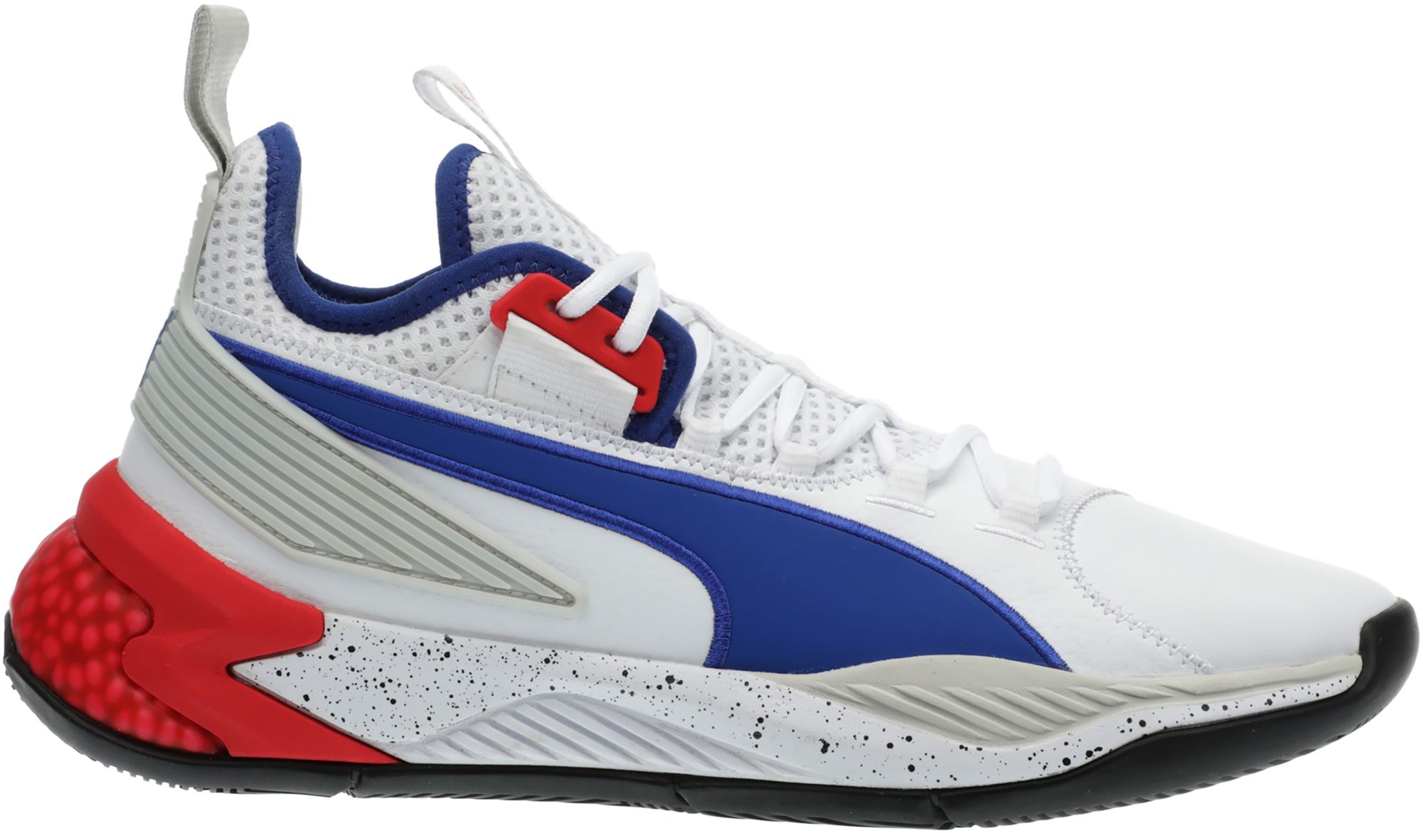 puma shoes red white and blue