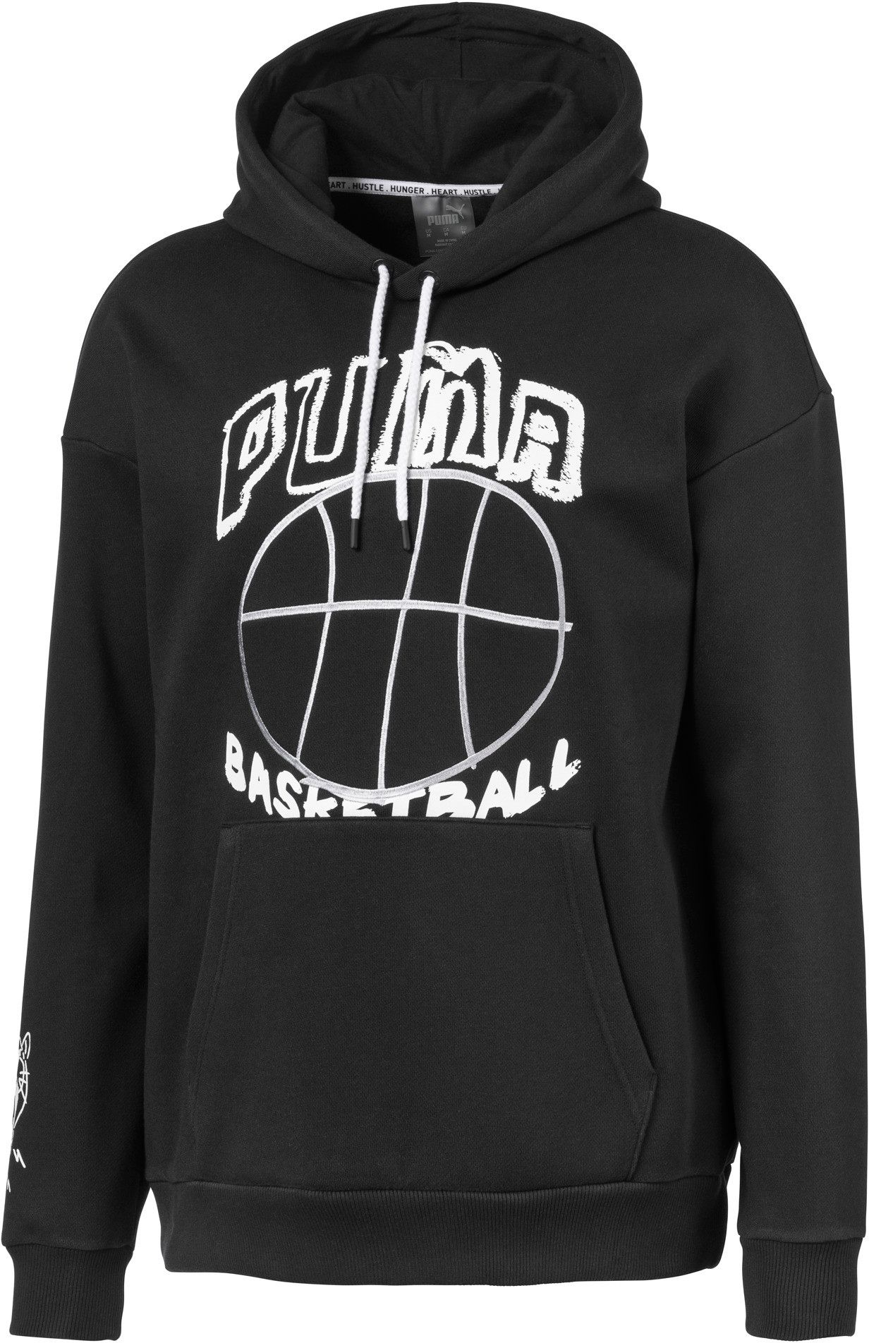 Rock Graphic Basketball Hoodie 