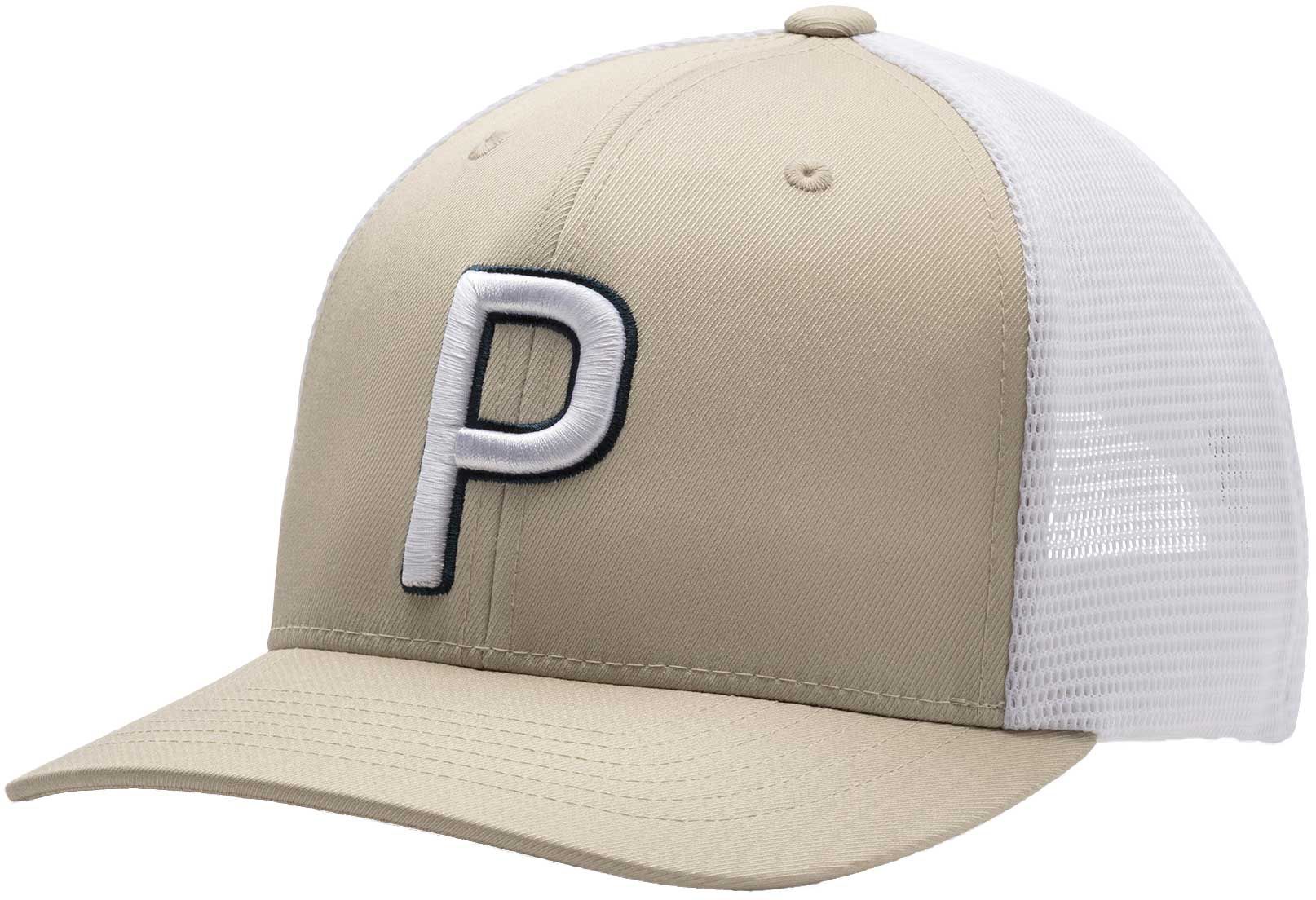 khaki golf hat