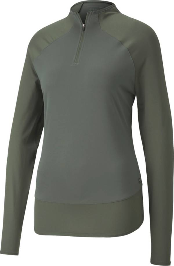 PUMA Women's Mesh 1/4 Zip Golf Pullover product image