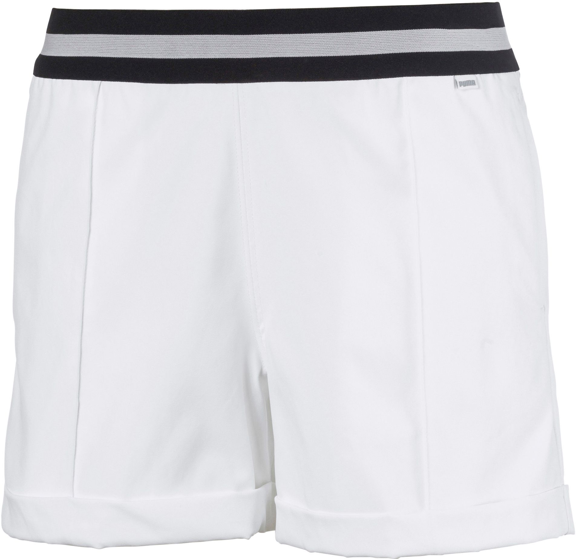 puma white golf shorts