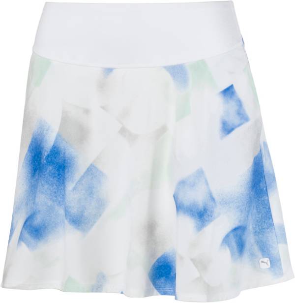 PUMA Women's PWRSHAPE Soft Geo Print 16''-18'' Golf Skort