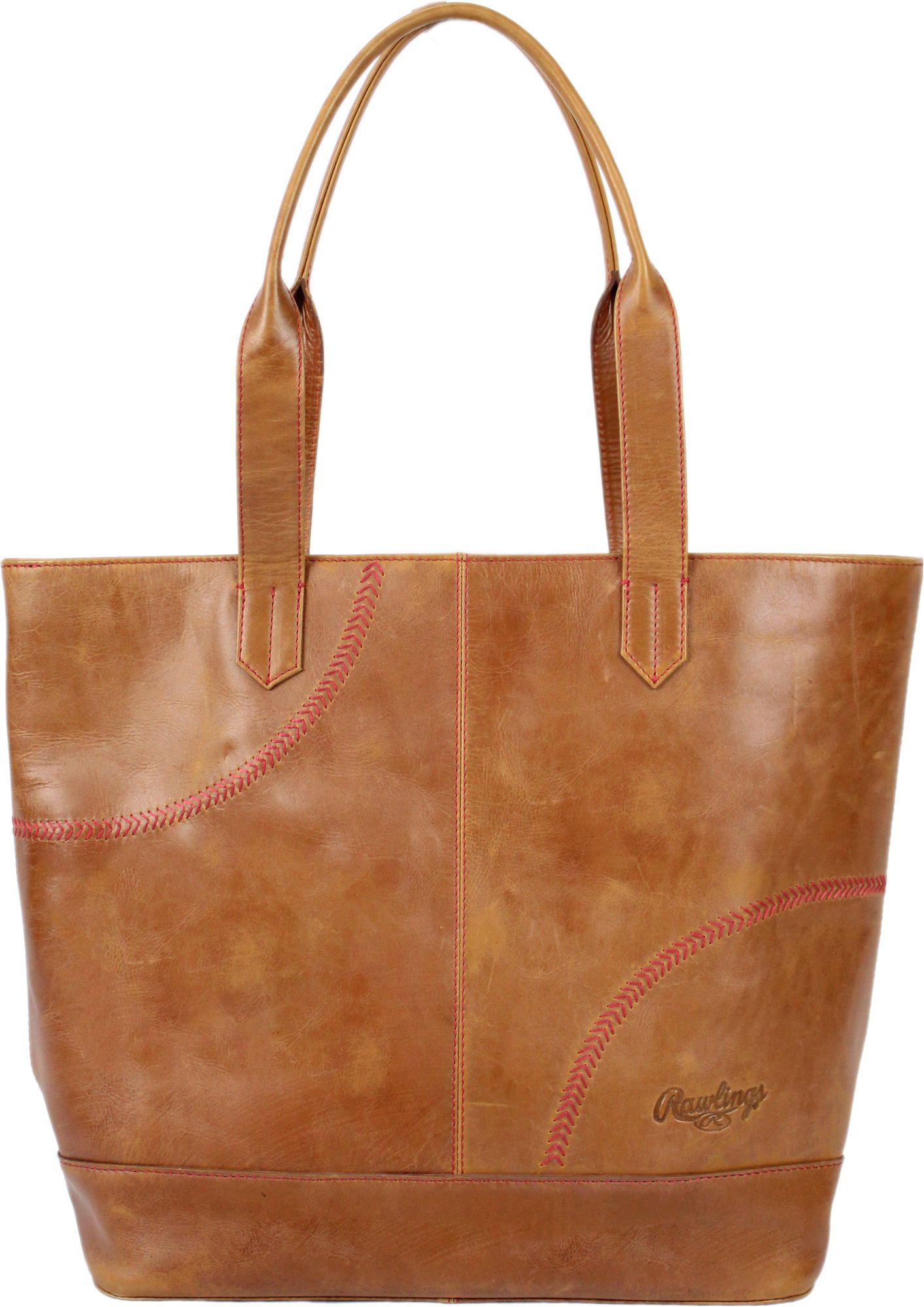 large leather tote