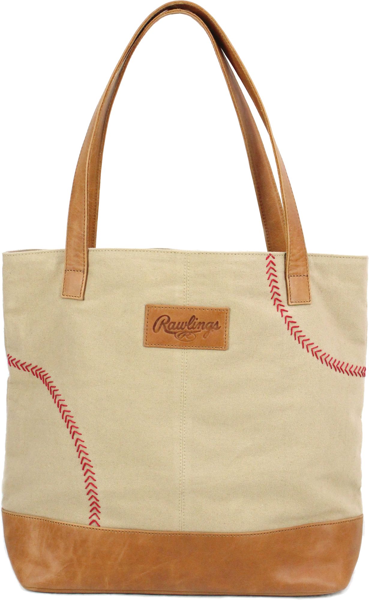 canvas and leather tote bag