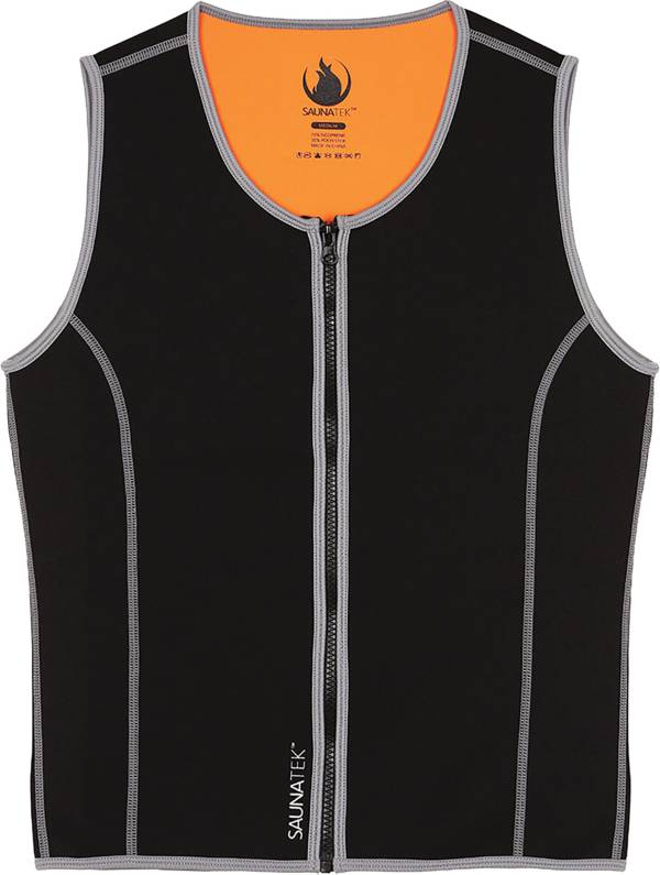 SaunaTek Men's Sauna Sweat Suit Vest for Exercise and Heat Training,  Neoprene : : Sports & Outdoors