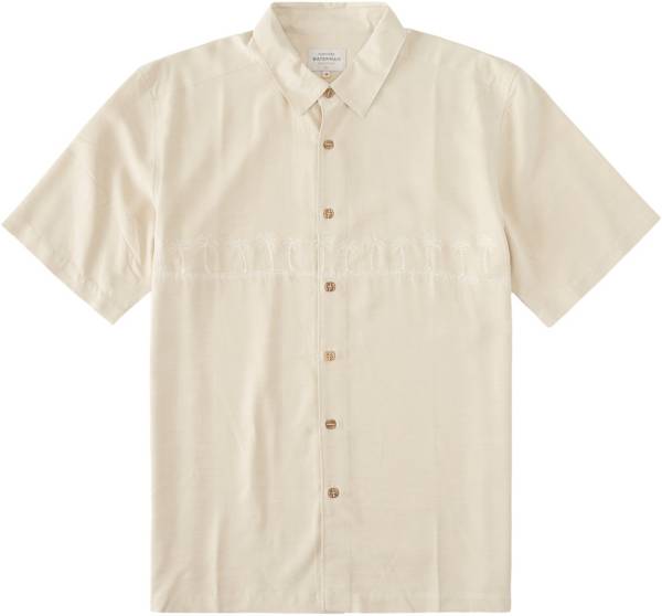 Quiksilver Men's Waterman Tahiti Palms 4 Short Sleeve Shirt product image