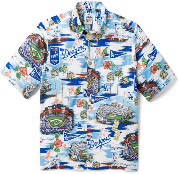 Reyn Spooner Men's Los Angeles Dodgers Scenic Button-Down Shirt