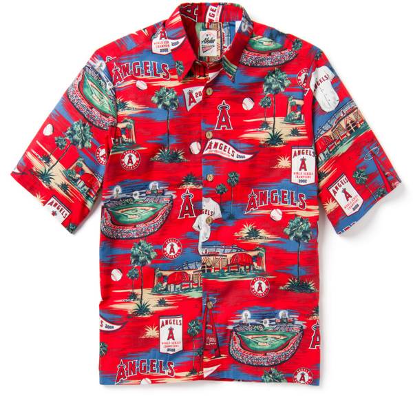 Reyn Spooner Men's Los Angeles Angels Scenic Button-Down Shirt