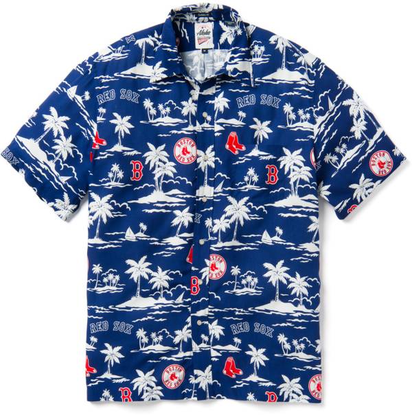 Reyn Spooner Men's Boston Red Sox Vintage Rayon Button-Down Shirt