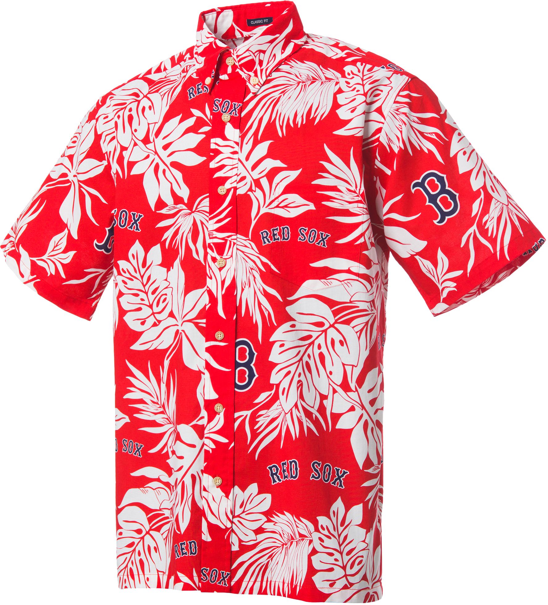 red sox button down shirt