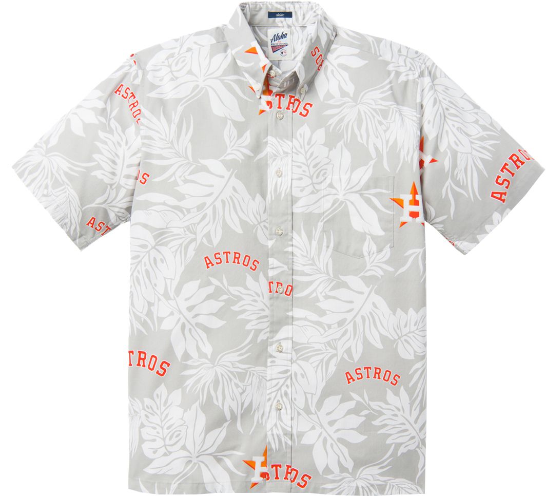 houston astros button down shirt