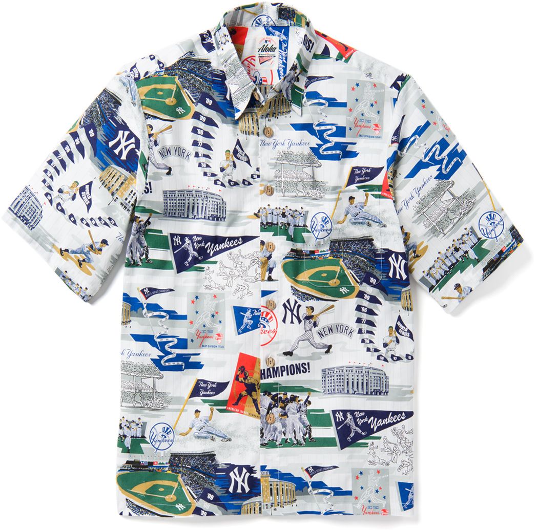 yankees button down jersey