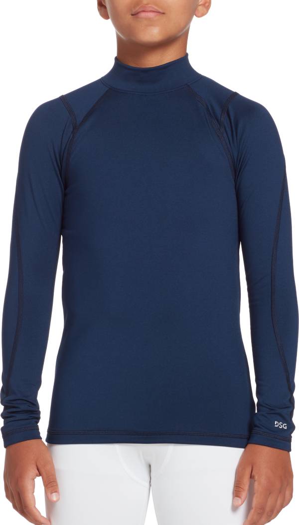 DSG Boys' Cold Weather Compression Mock Neck Long Sleeve Shirt DICK'S
